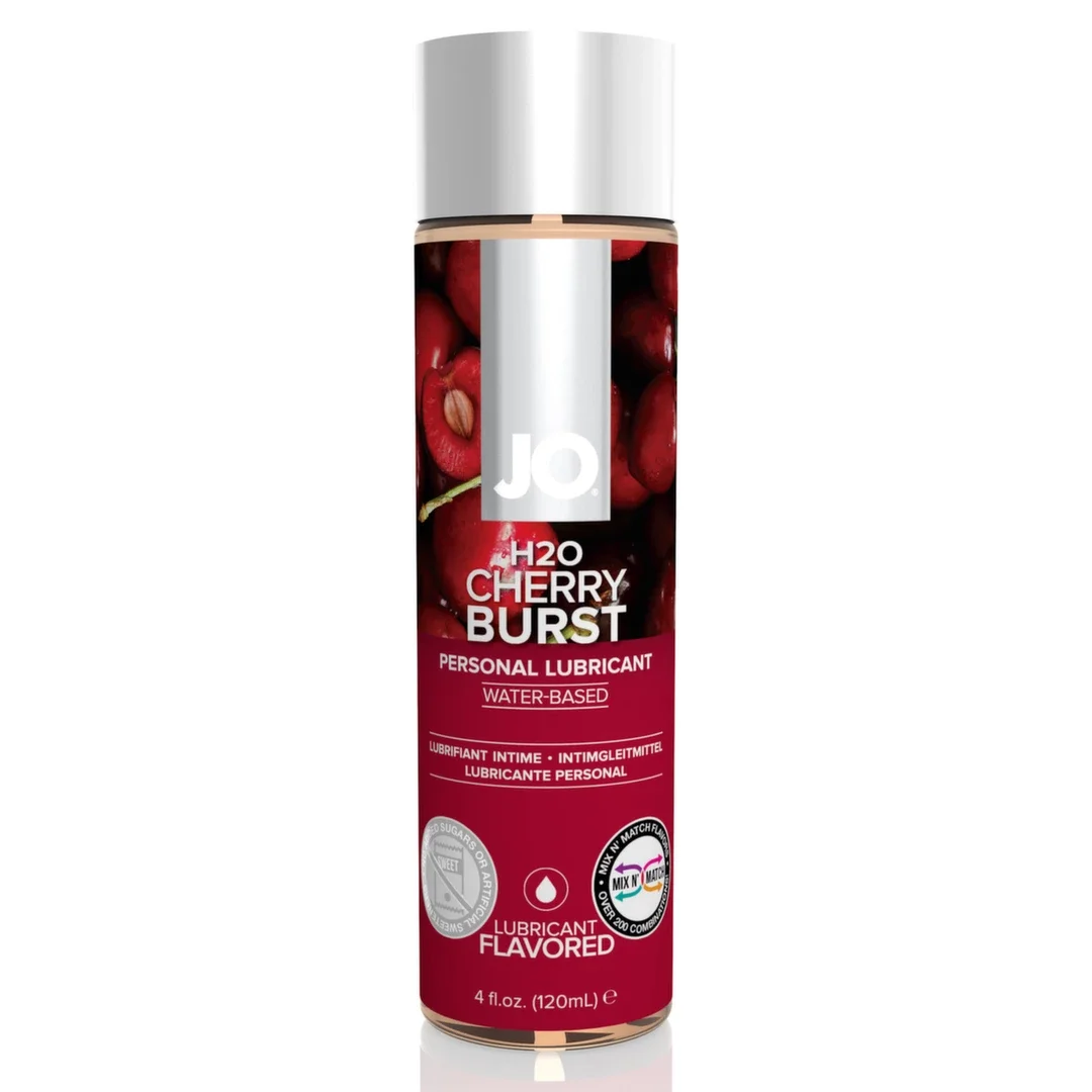 System JO H2O Cherry Burst 120ml - wodny lubrykant smakowy czereśniowy
