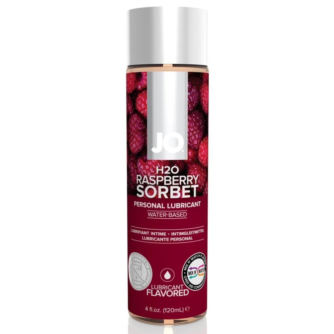 System JO H2O Lubrykant Wodny Raspberry Sorbet 120ml, smak malinowy