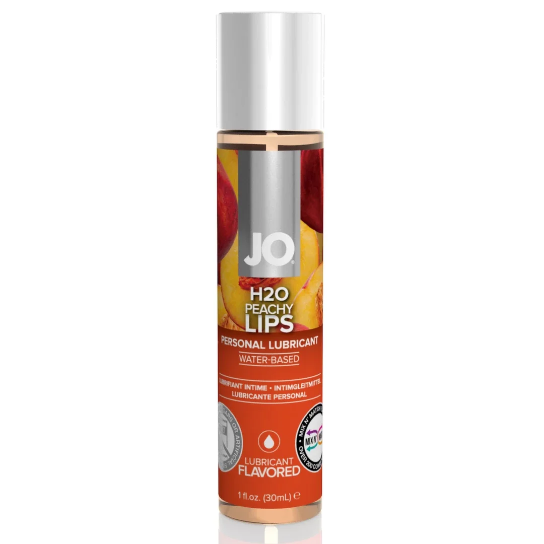 System JO H2O Peachy Lips 30ml - żel nawilżający wodny brzoskwiniowy