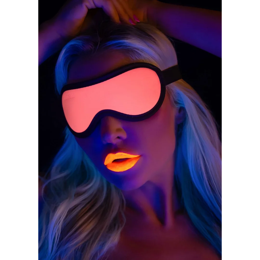 TABOOM Glow In The Dark Blindfold opaska na oczy świecąca w ciemności