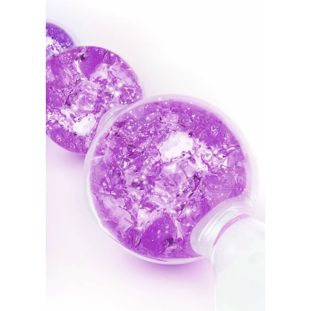 ToyJoy Crystal Trio Medium - silikonowa anatomiczna wtyczka z kryształkami