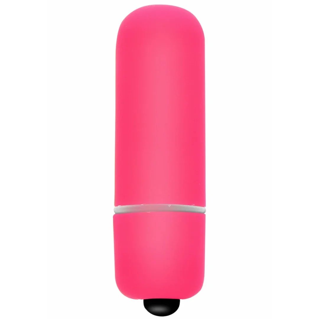 ToyJoy Funky Bullet mini masażer wibrujący, kompaktowy, srebrny