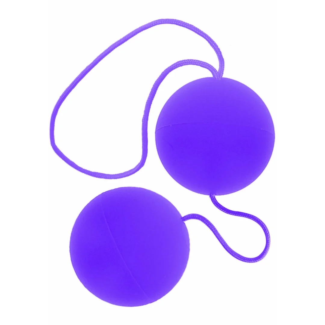 ToyJoy Funky Love Balls kulki intymne silikonowe rożowe 3,5 cm 8713221328267