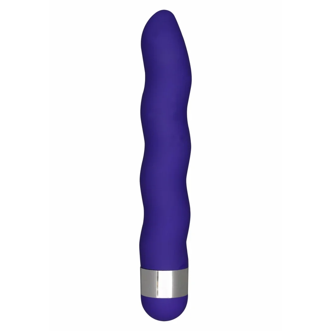 ToyJoy Funky Wave Vibrette mini masażer wodoodporny, falisty, ABS, fioletowy