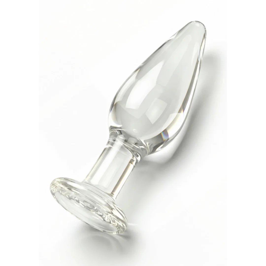 TOYJOY GLASS WORXX Star Sparkler szklany korek anatomiczny z bazą