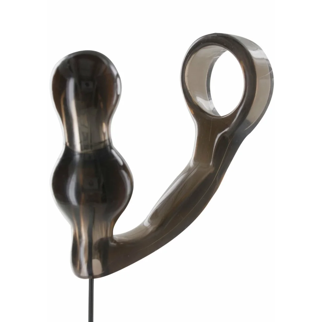 TOYJOY Power Plug & Penisring Vibrating - wodoodporny zestaw wibrujący TPE