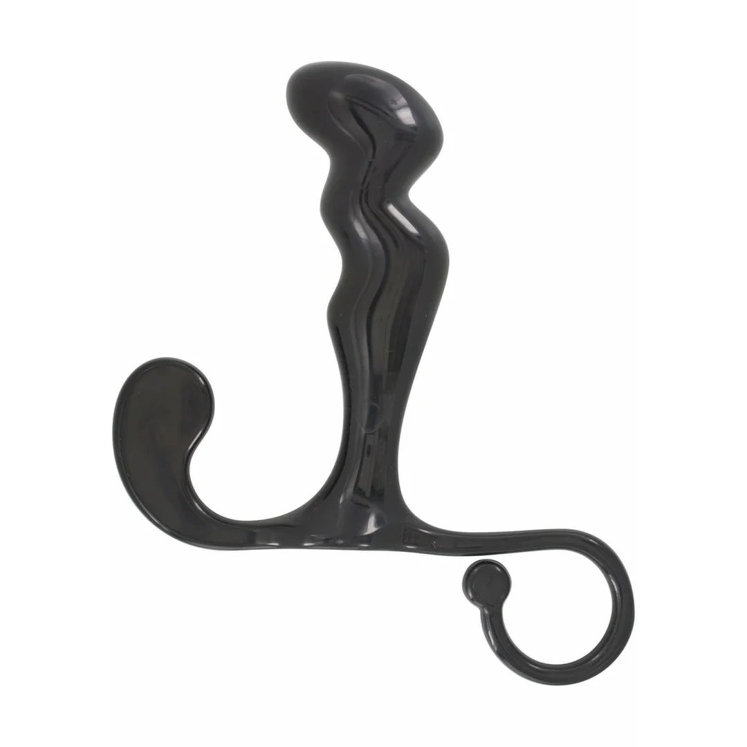 ToyJoy Power Plug Prostate Massager model ergonomiczny czarny 13 cm