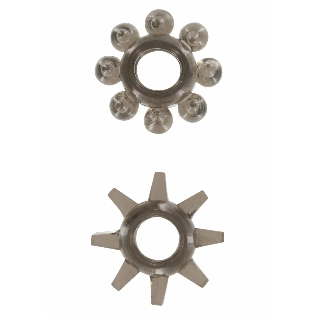 TOYJOY Power Stretchy Rings 2 szt. elastyczne pierścienie TPE