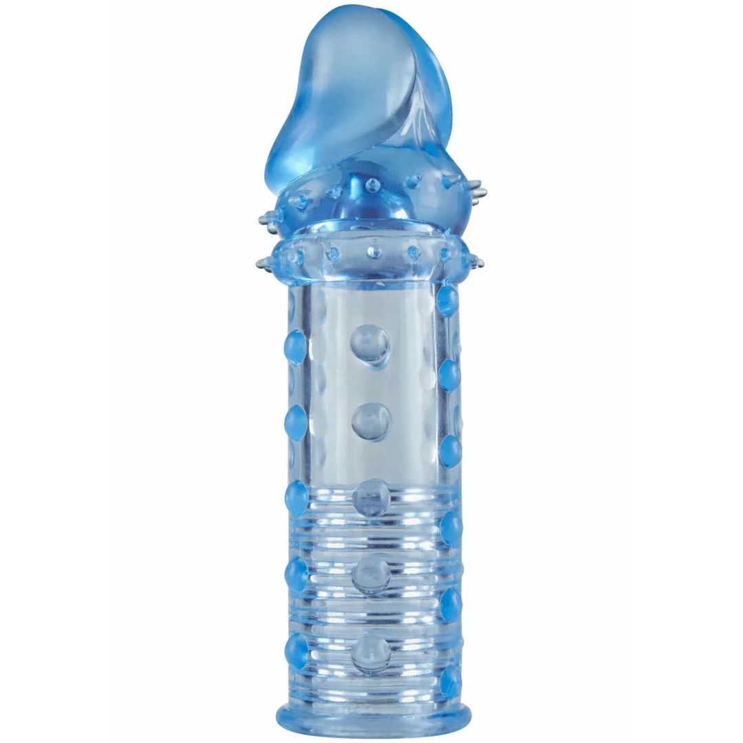 TOYJOY Power Stud Sleeve transparentny rękaw intymny TPE uniwersalny