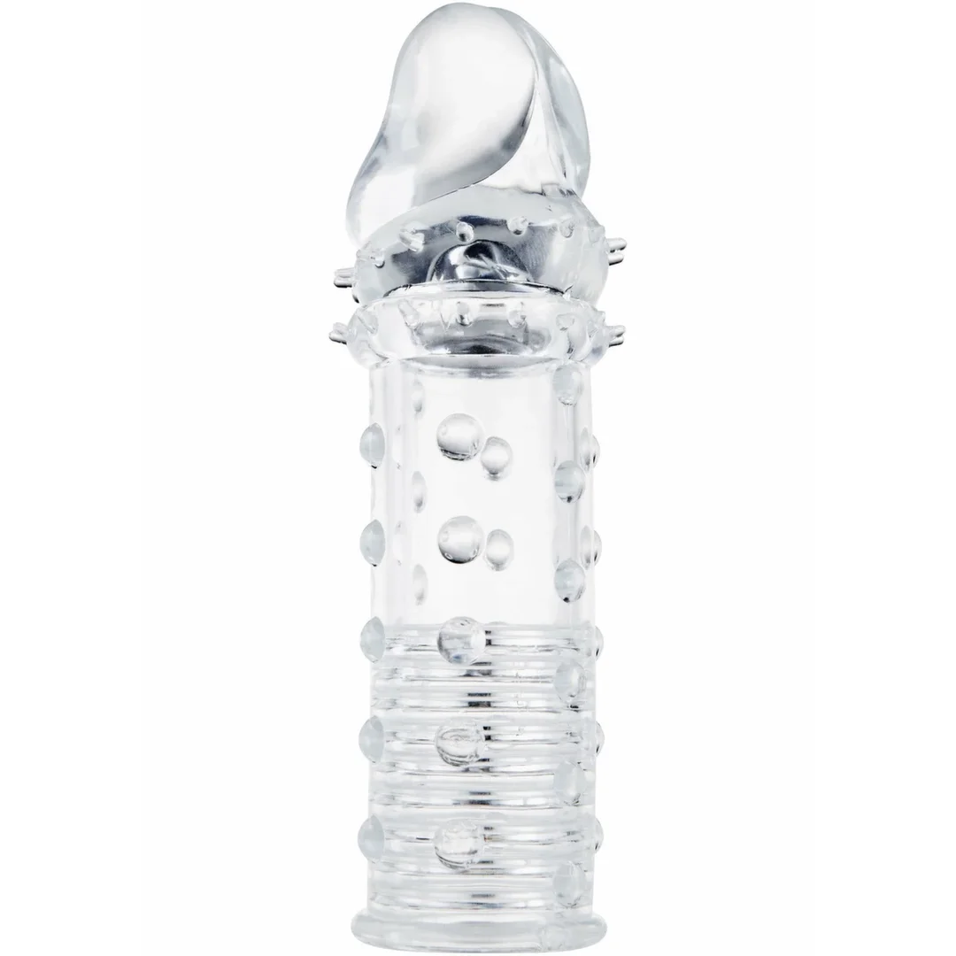 TOYJOY Power Stud Sleeve transparentny rękaw intymny z wypustkami TPE