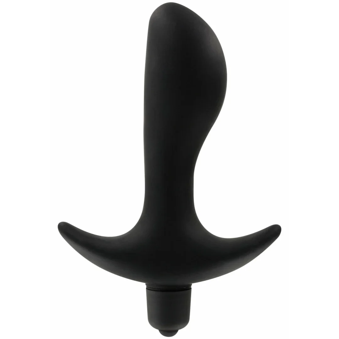 TOYJOY Private Dancer silikonowy korek analny z wibracją czarny