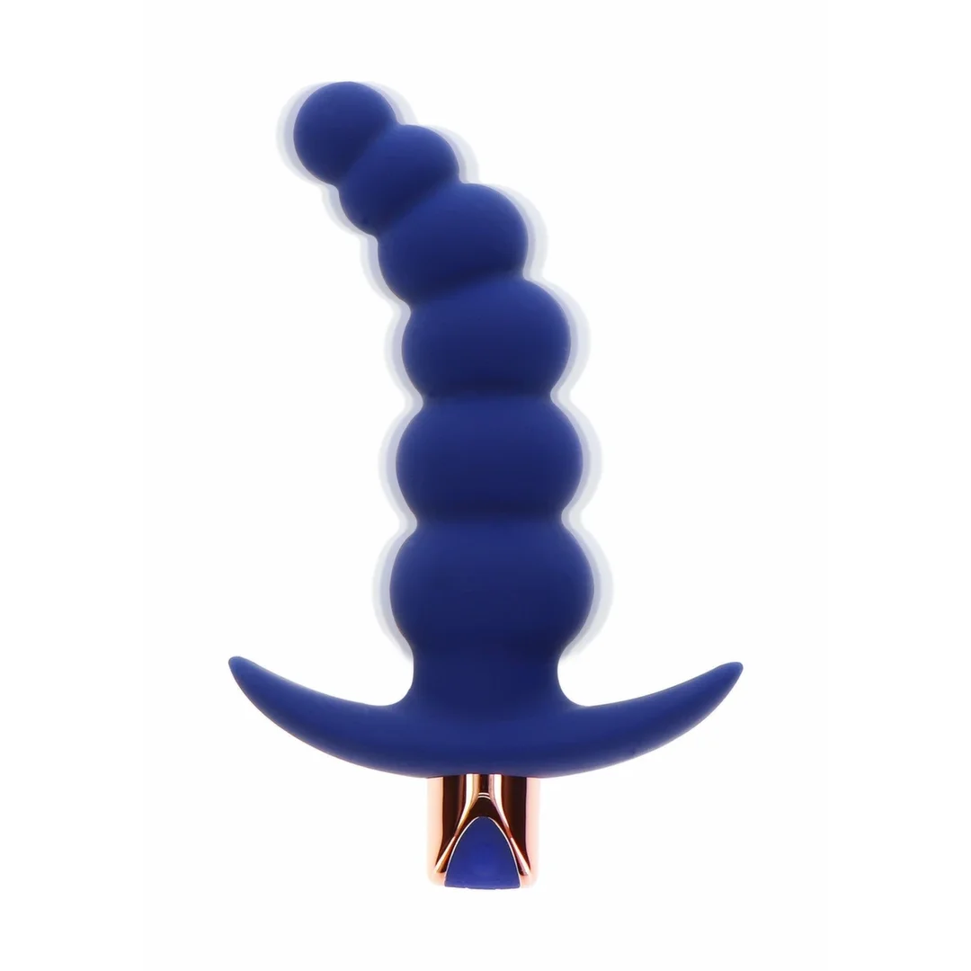 TOYJOY The Spunky Buttplug silikonowy wibrujący pilot 10 trybow czarny