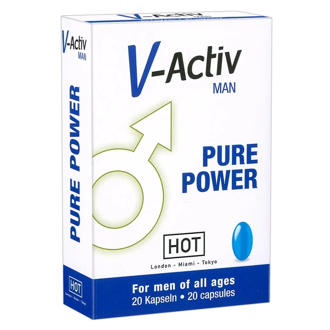 V-Activ for Men 20 kapsułek - suplement dla mężczyzn, 20 sztuk