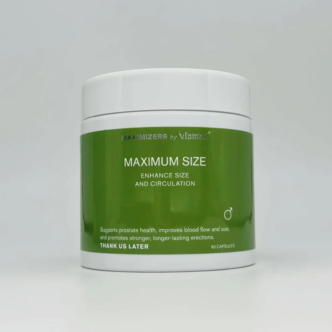 Viamax Maximizers Maximum Size 60 kapsułek - wsparcie witalności mężczyzn