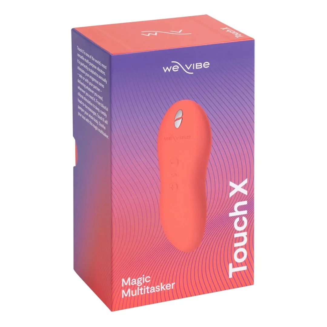 We-Vibe Touch X Crave Coral - kompaktowy model wielofunkcyjny, wodoodporny