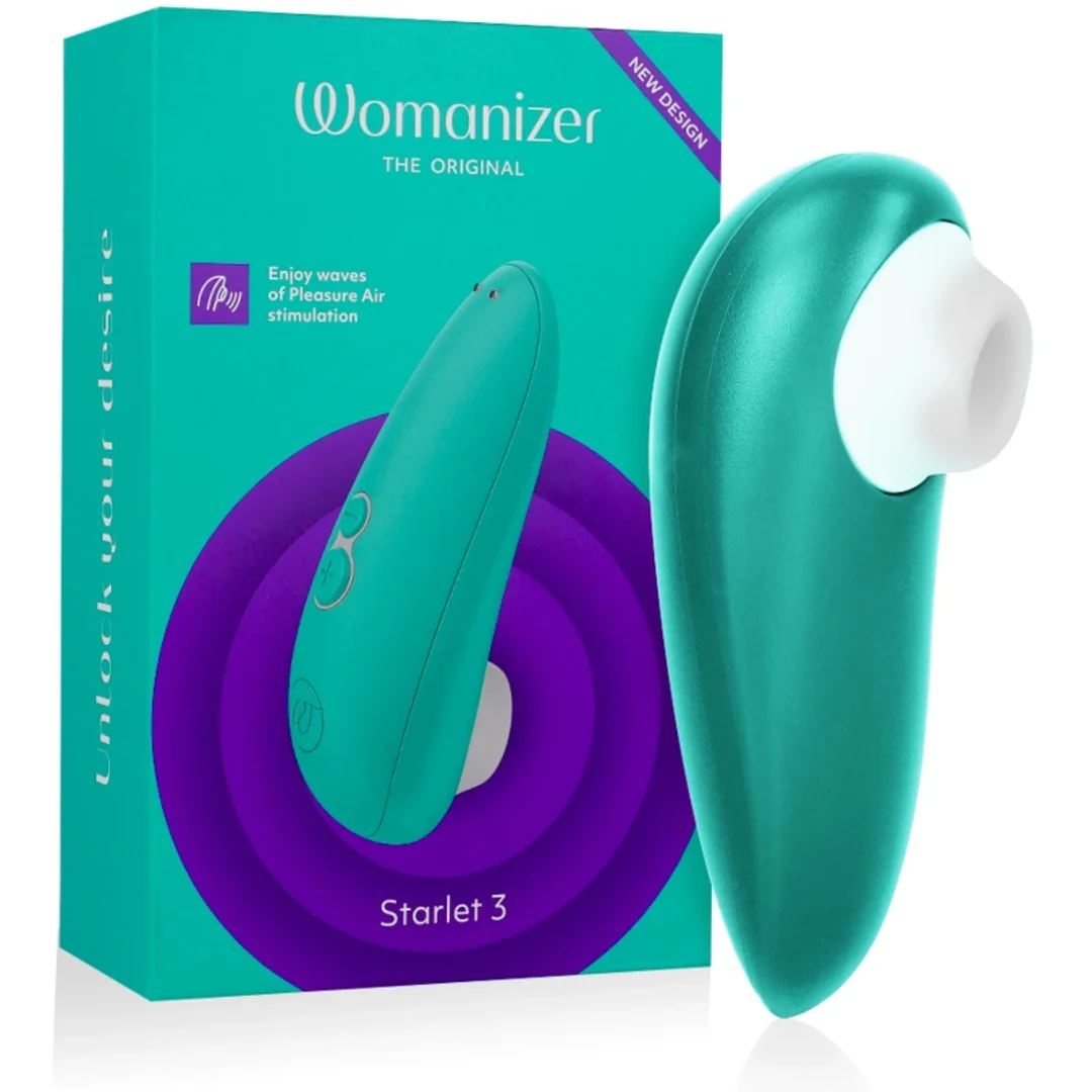 Womanizer Starlet 3 model turkusowy - kompaktowy system powietrzny IPX7