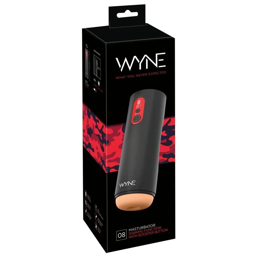 Wyne Model 08 Automatyczna maszyna intymna z pulsacją, LED, 30,5 cm