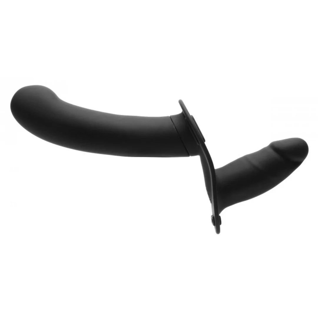 XR Brands Strap-On System z Podwojnymi Modułami i Pilotem Bezprzewodowym