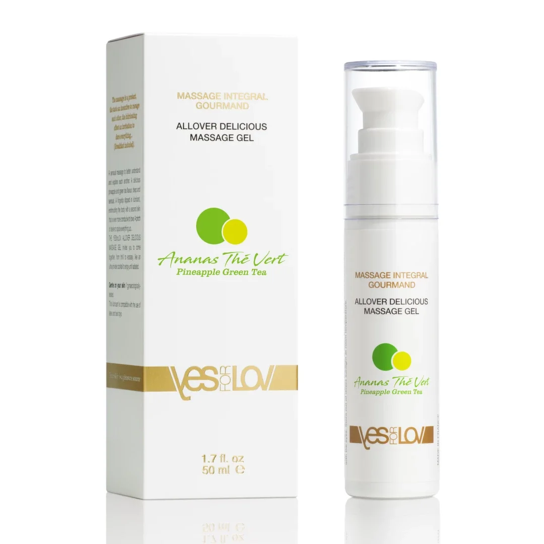YESforLOV Allover Delicious Żel do Masażu Ananas Zielona Herbata 50ml