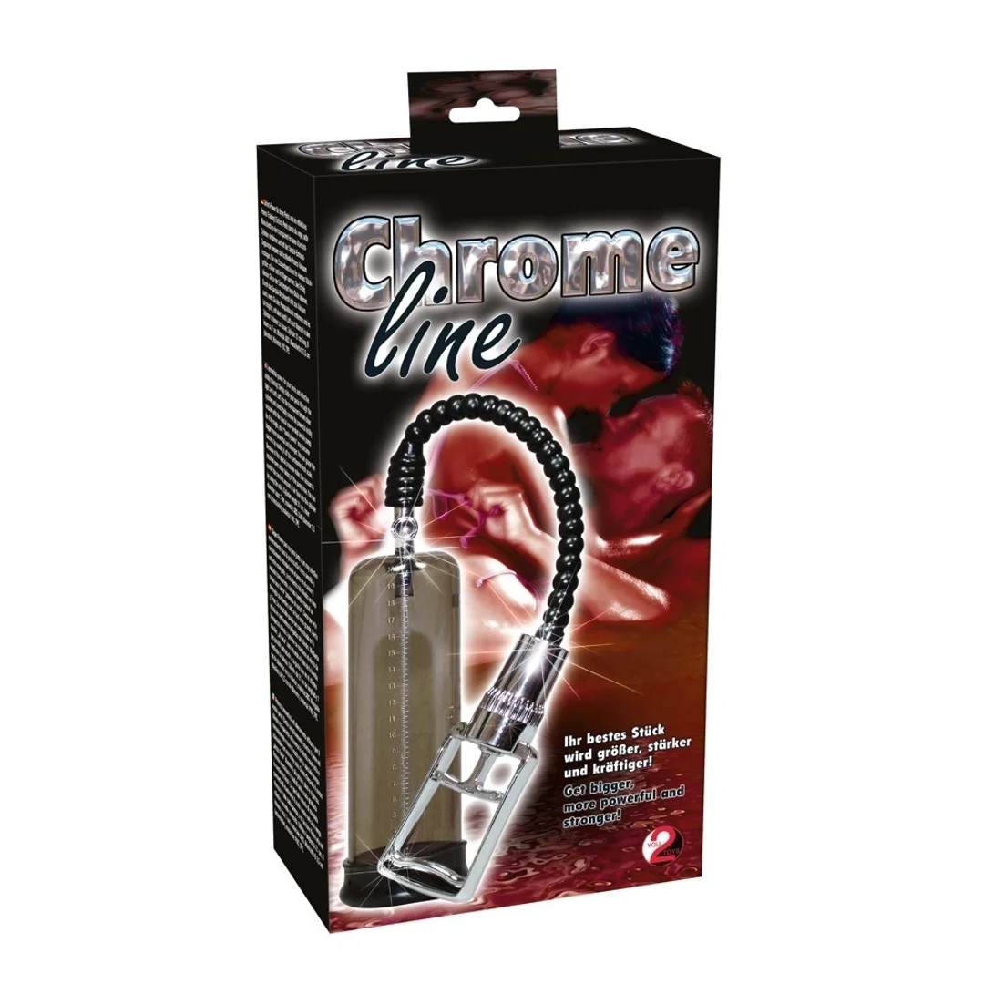 You2Toys Chromowana pompa prożniowa treningowa 21 cm ABS PVC