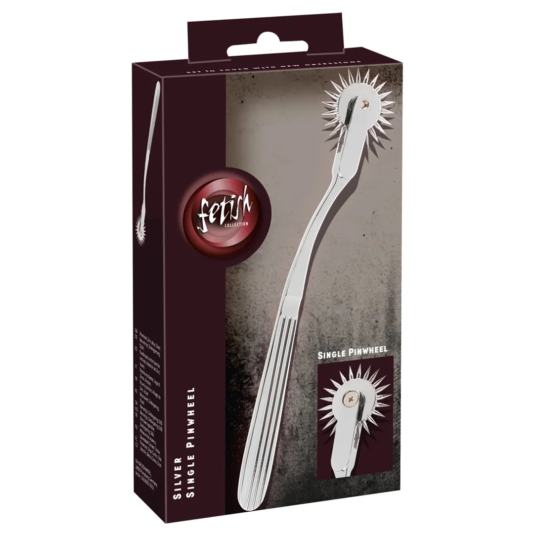 You2Toys Silver Single Pinwheel - Stalowe narzędzie punktowe 18,5 cm