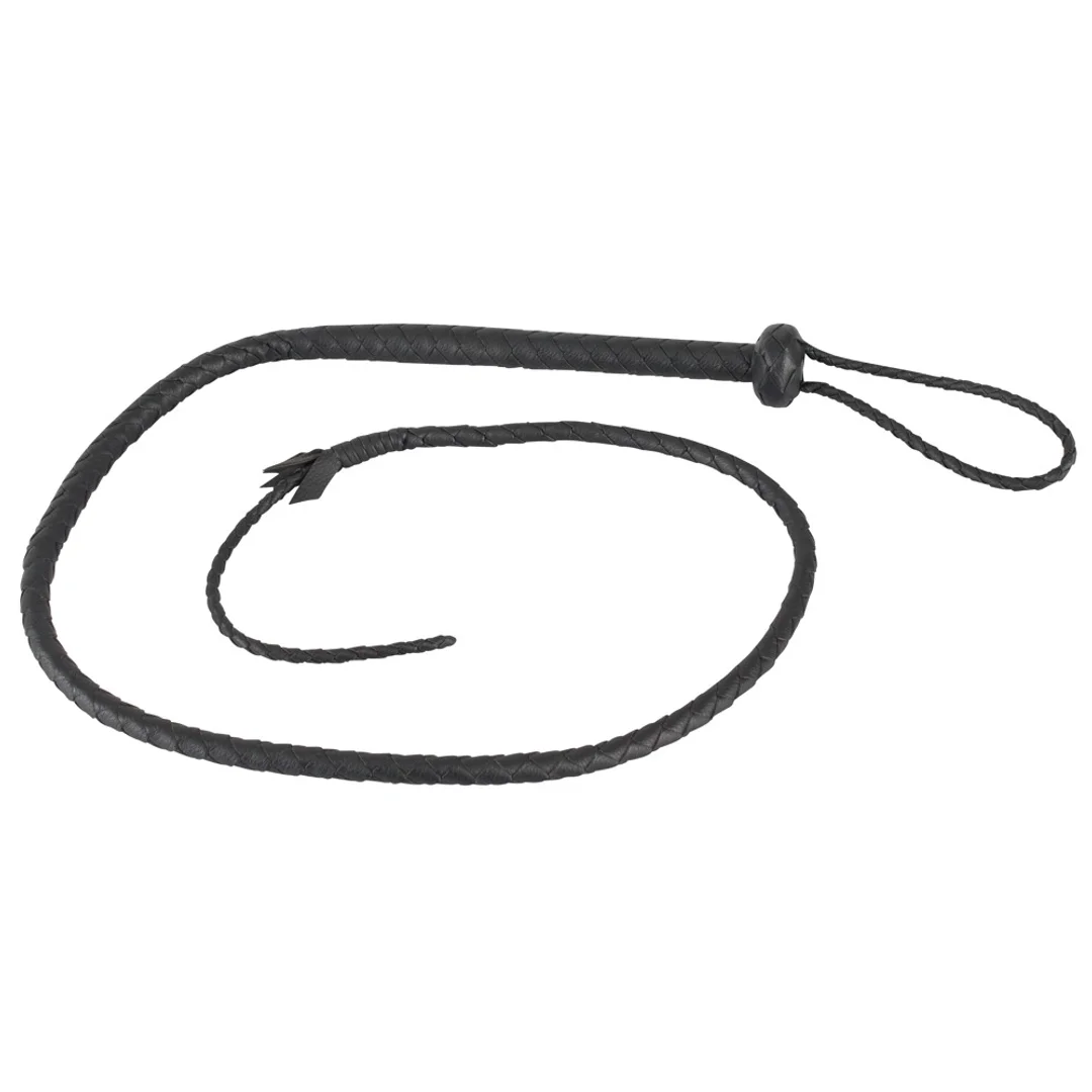 Zado Wild Thing czarny pejcz skorzany 132cm naturalna nappa