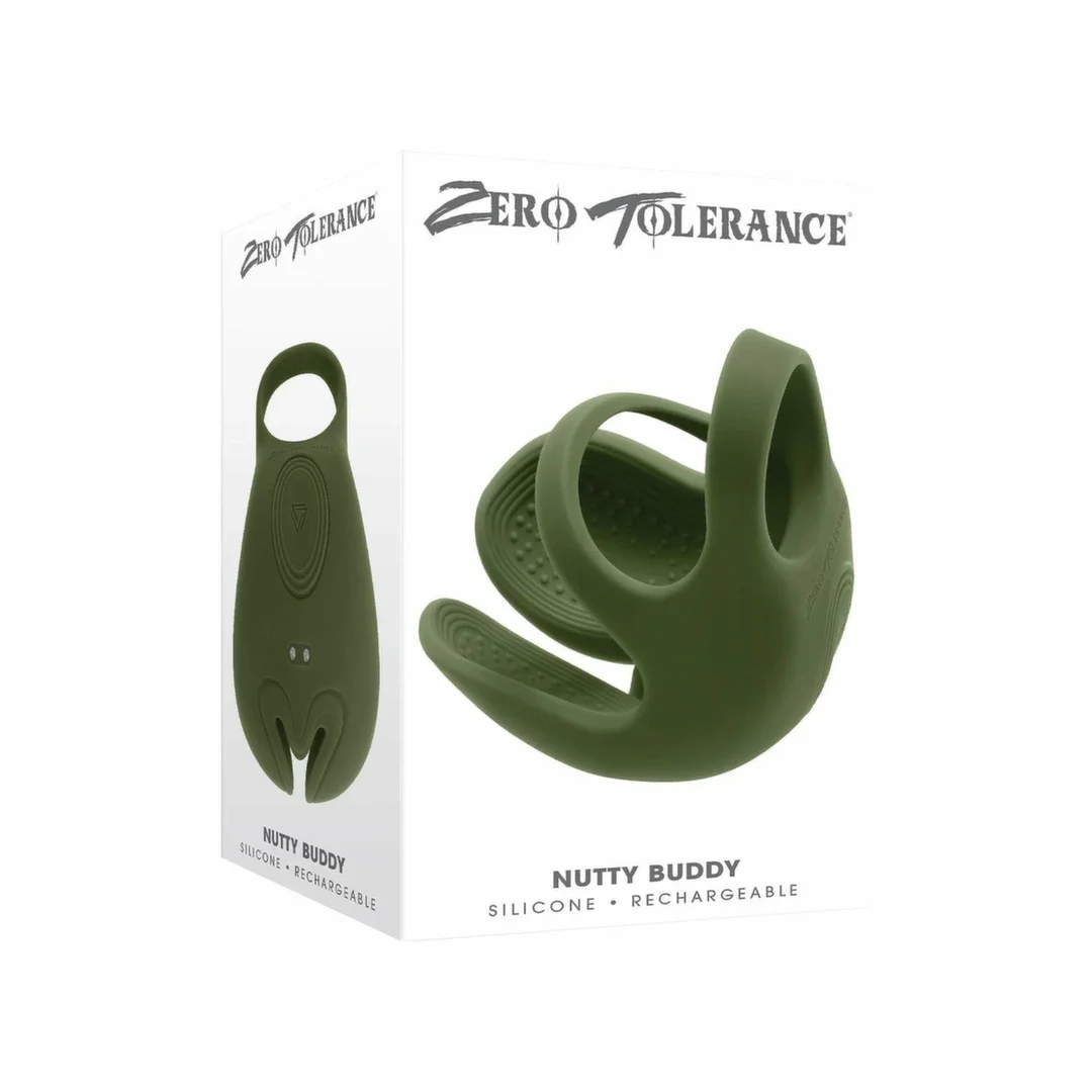ZERO TOLERANCE Nutty Buddy - silikonowy masażer z 9 trybami wibracji