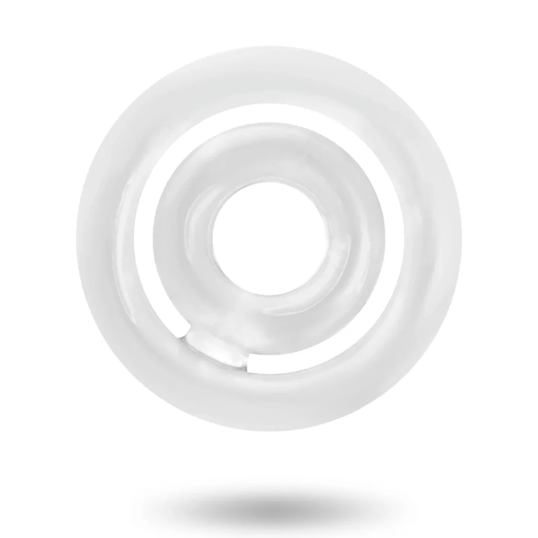 Addicted Toys Potenz-C-Ring Zestaw Silikonowych Pierścieni Przezroczystych — zdjęcie 2