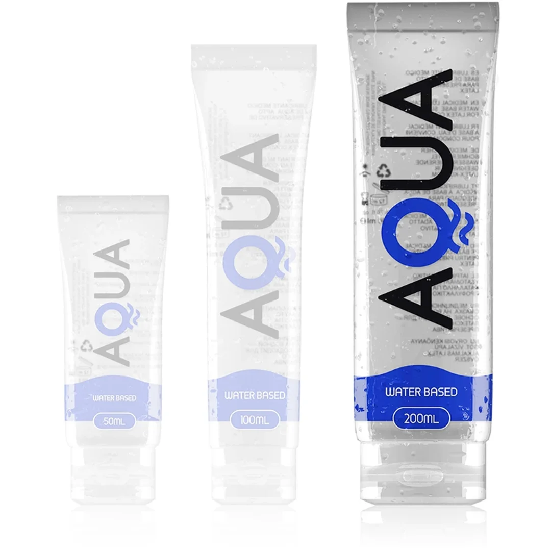AQUA Quality Lubrykant na bazie wody 200ml - bezbarwny, neutralny — zdjęcie 3
