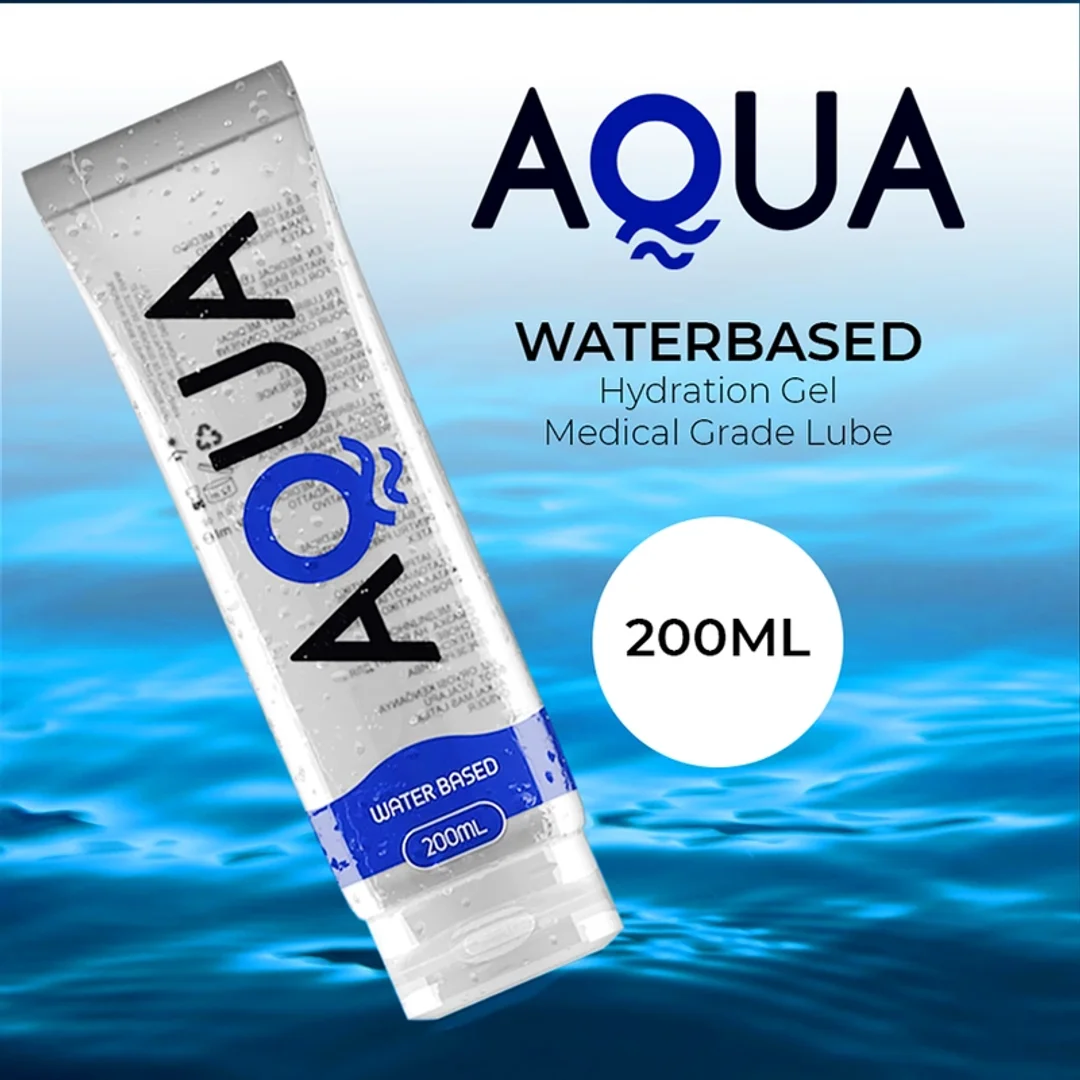 AQUA Quality Lubrykant na bazie wody 200ml - bezbarwny, neutralny — zdjęcie 4