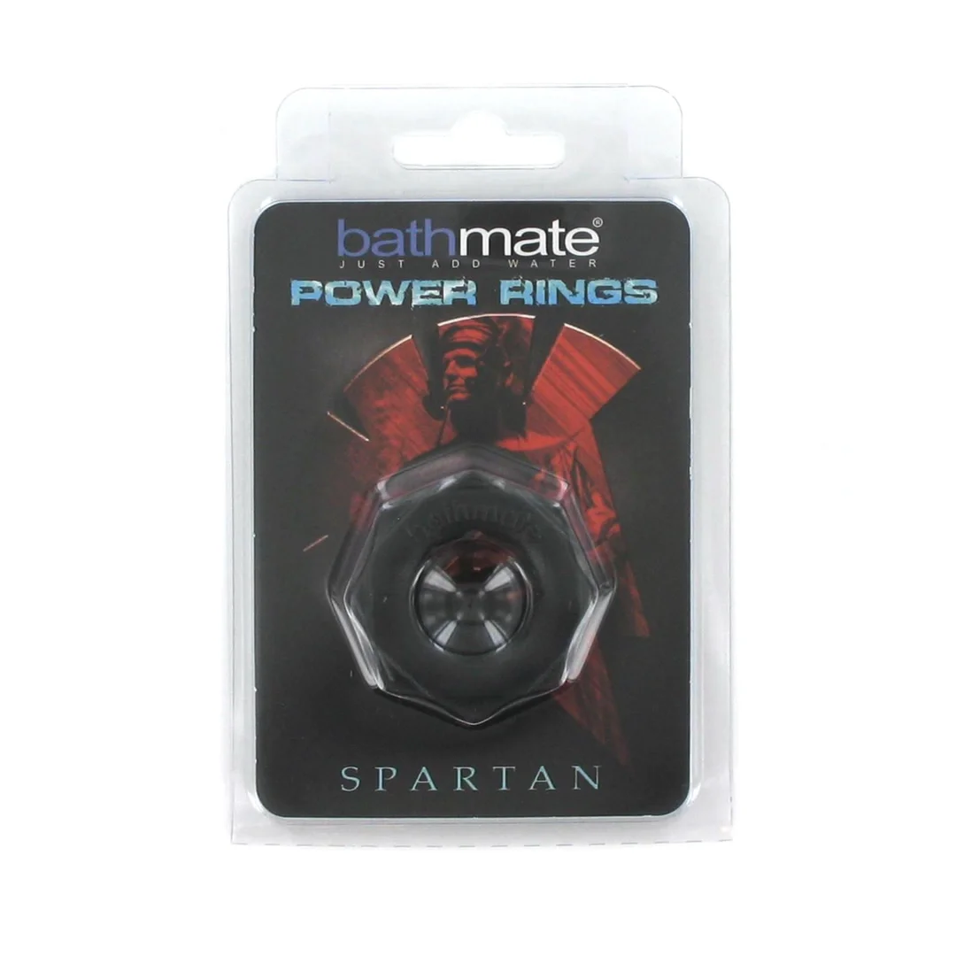 Bathmate Spartan Power Ring - wytrzymały silikonowy pierścień intymny — zdjęcie 2
