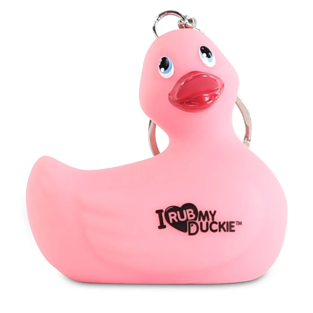 Big Teaze Toys I Rub My Duckie breloczek rożowy mini kaczuszka — zdjęcie 2