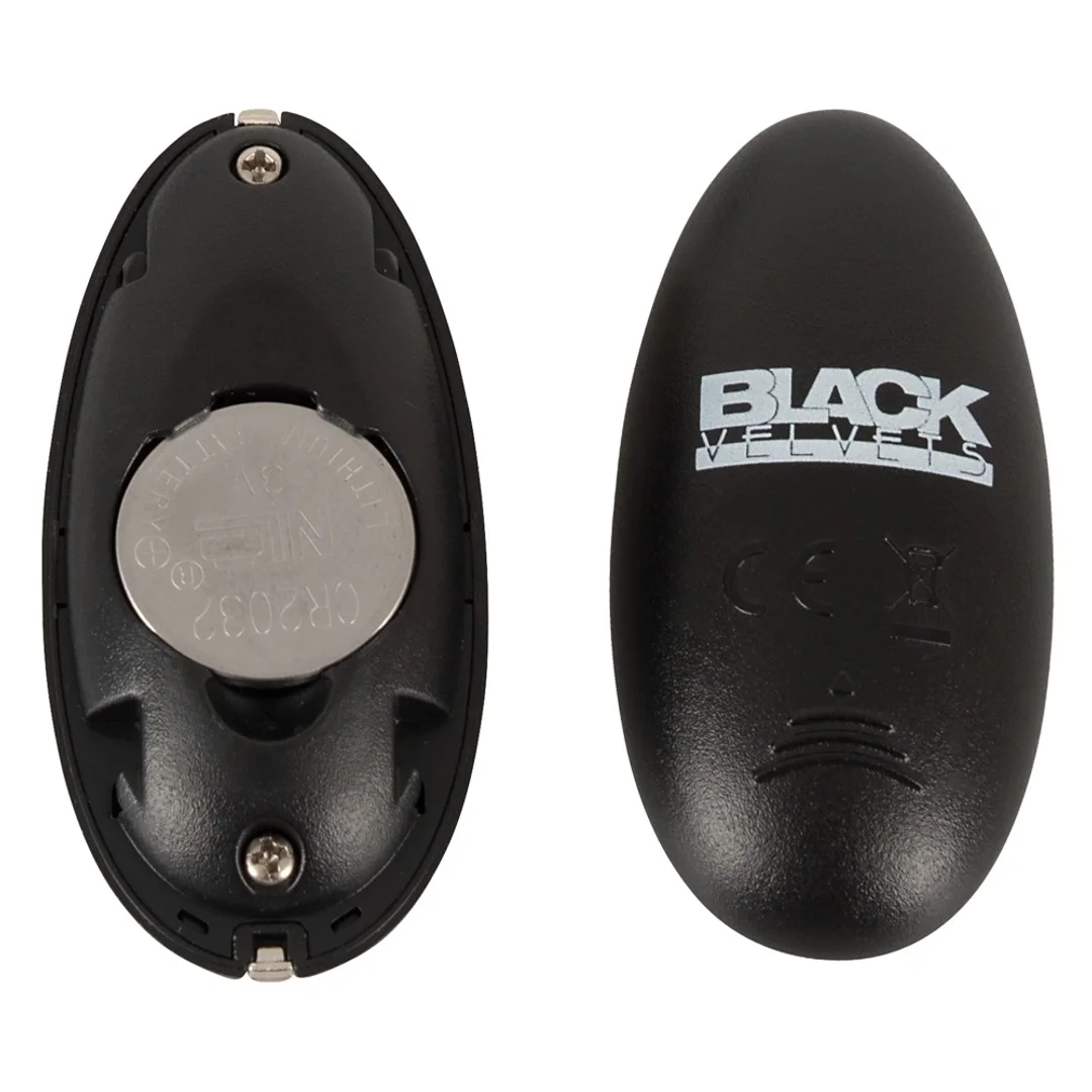 Black Velvets Model 642220 Wibrator analny z pilotem 20 cm czarny — zdjęcie 7