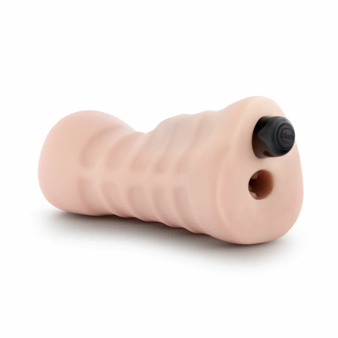 Blush M for Men Zestaw 3 Rękawow Intymnych z Wibracją, Samonawilżające — zdjęcie 2