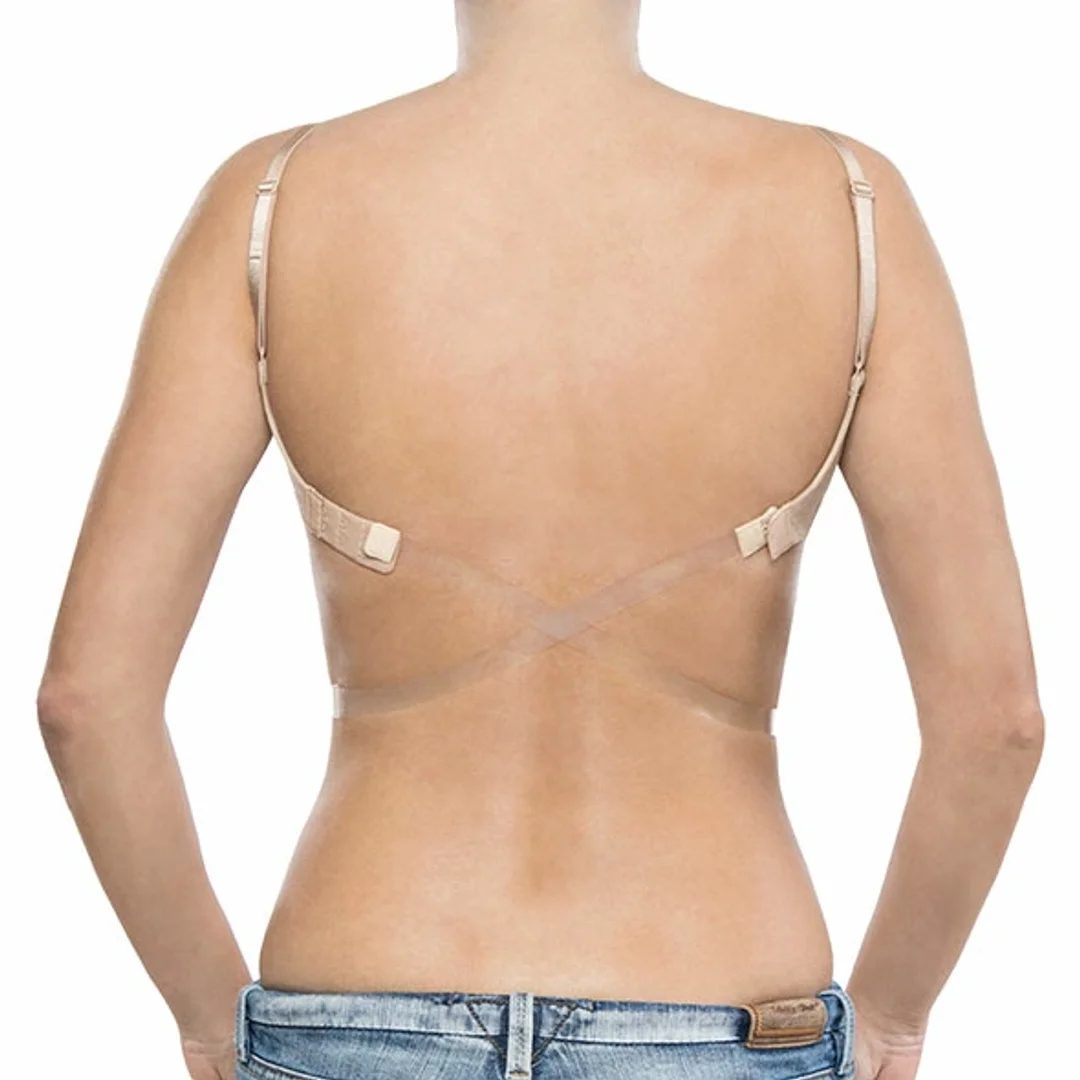 Bye Bra Transparent Low Back Straps - przezroczyste paski obniżające zapięcie — zdjęcie 2