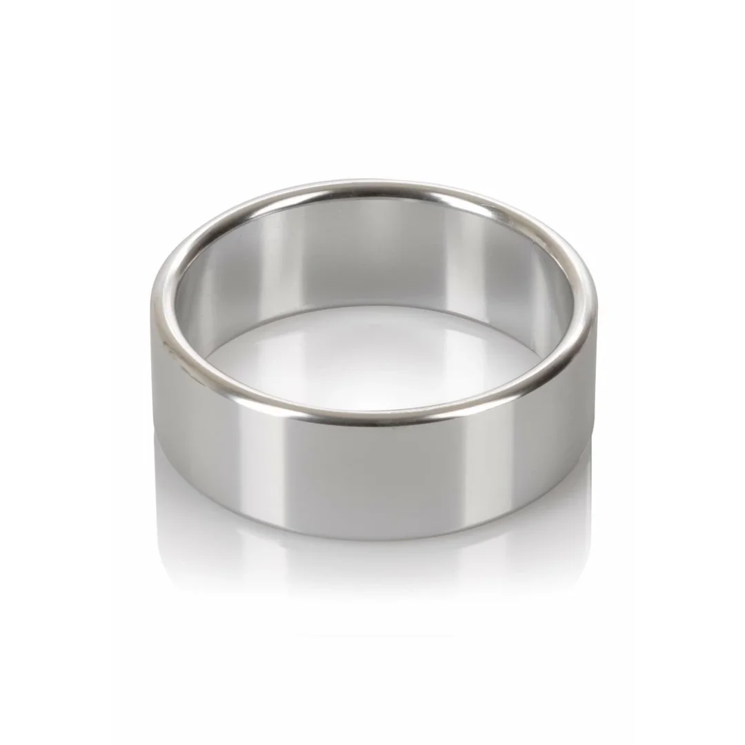 CalExotics Alloy Metallic Ring XL aluminiowy pierścień intymny duży rozmiar — zdjęcie 2