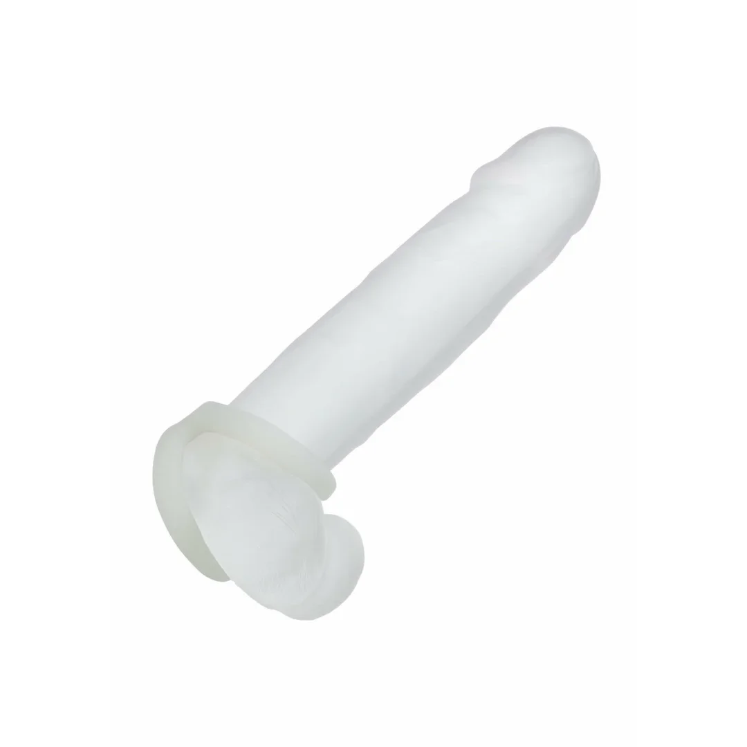 CalExotics Alpha Liquid Silicone Snug Tugger - anatomiczny pierścień z podparciem — zdjęcie 4