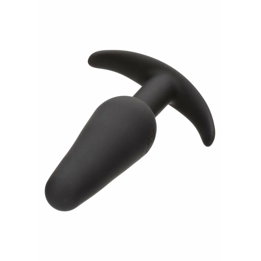 CalExotics Boundless Vibrating Slim Plug silikonowy, wibrujący, czarny — zdjęcie 2