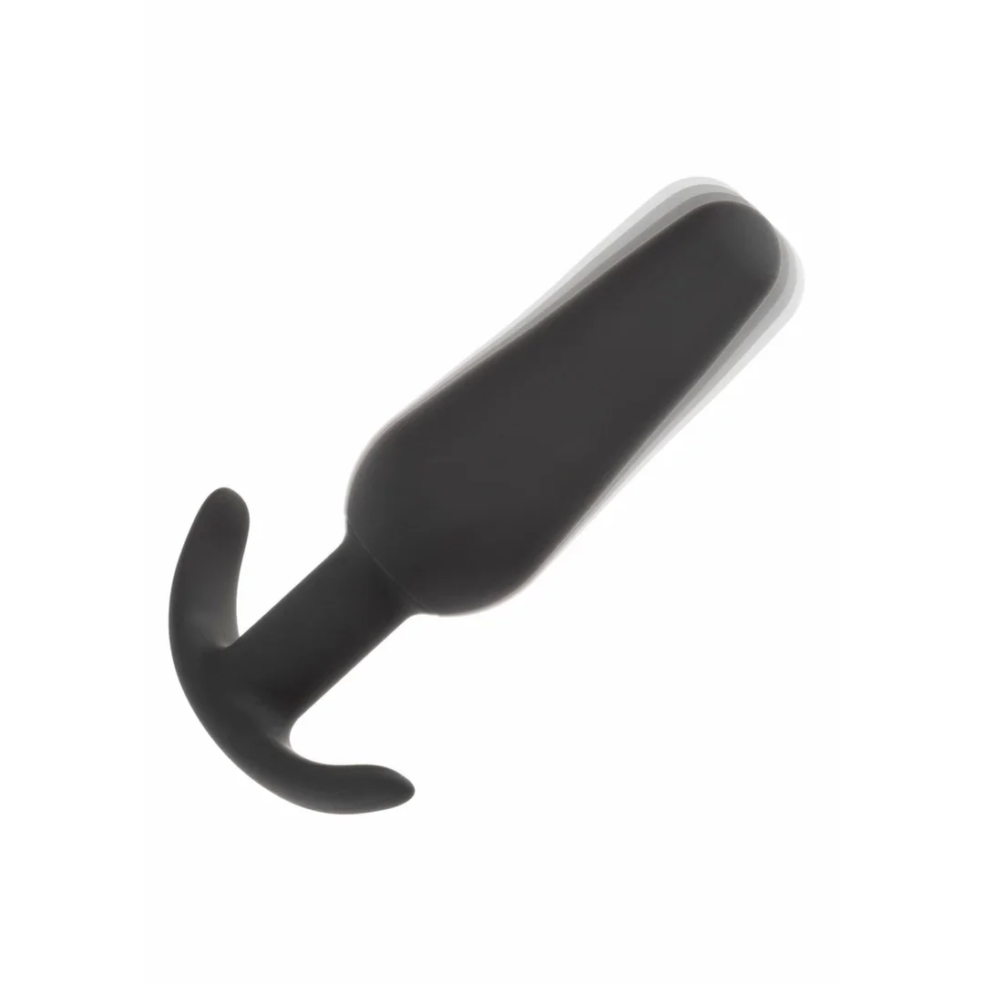 CalExotics Boundless Vibrating Slim Plug silikonowy, wibrujący, czarny — zdjęcie 5