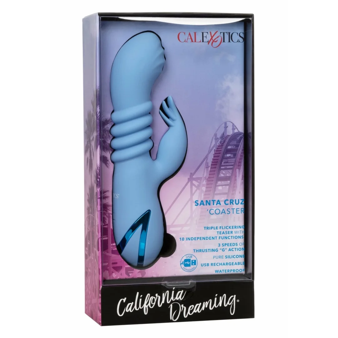 CalExotics California Dreaming Santa Cruz Coaster maszyna intymna z funkcją ruchu — zdjęcie 3