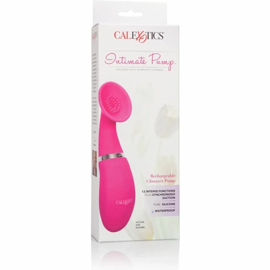 CalExotics Climaxer Intimate Pump Fale Stymulujące Rożowa USB 5x3,75cm — zdjęcie 2