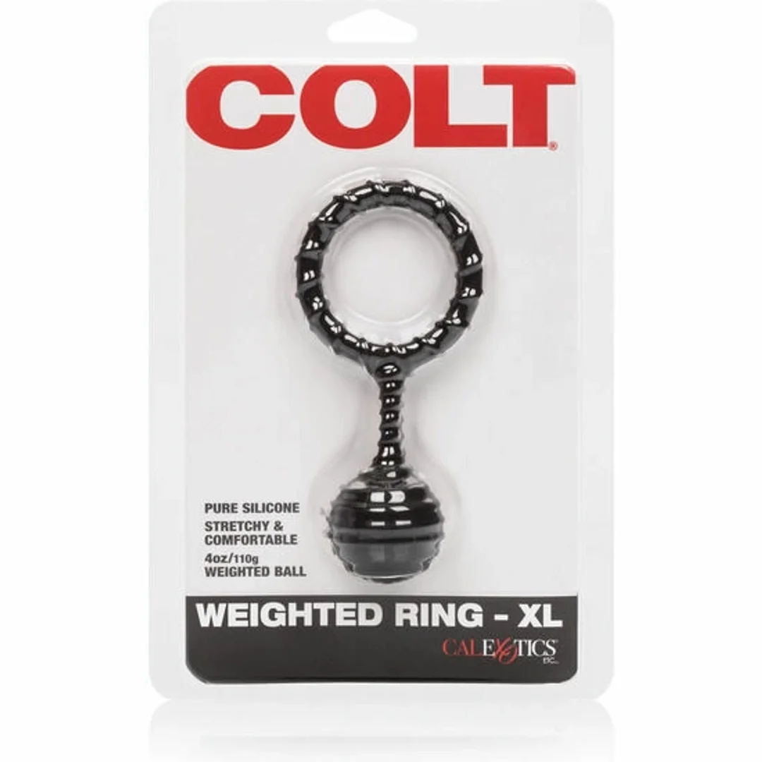 CalExotics COLT XL - silikonowy pierścień anatomiczny 4,5 cm 110 g — zdjęcie 3