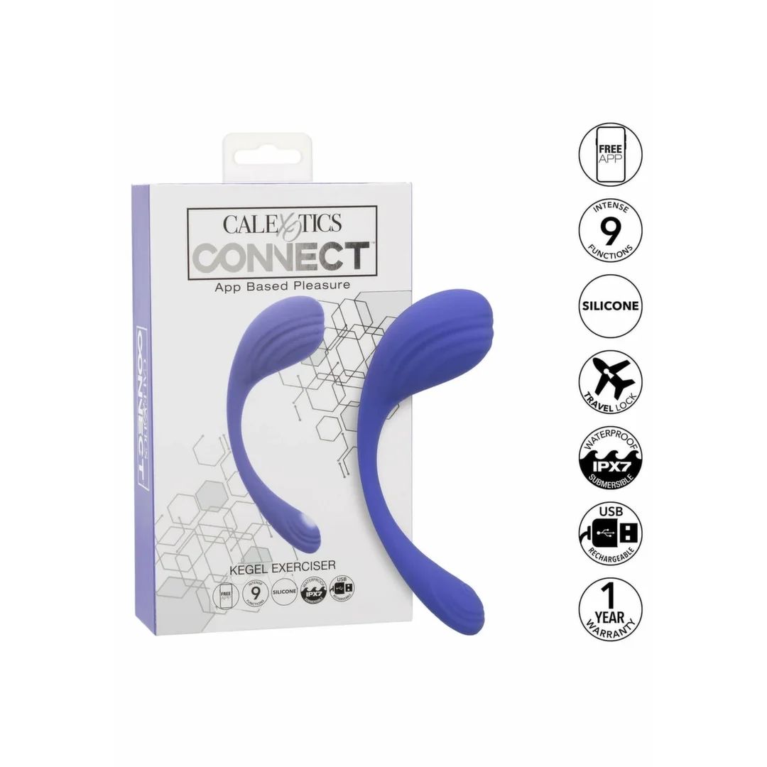 CalExotics Connect Kegel Exerciser silikonowy trenażer mięśni Kegla z aplikacją — zdjęcie 5