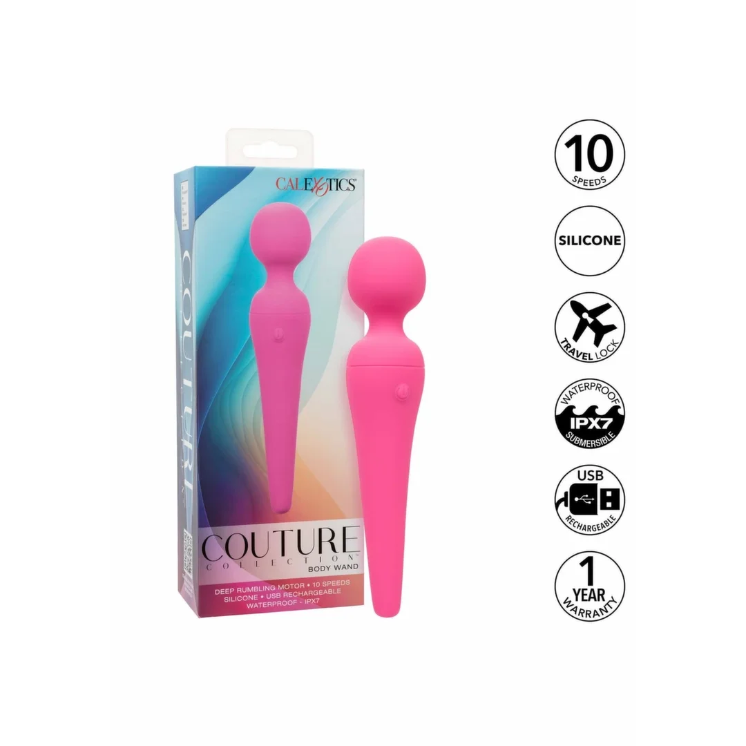 CalExotics Couture Collection Body Wand lekki masażer wielofunkcyjny 10 trybow — zdjęcie 5
