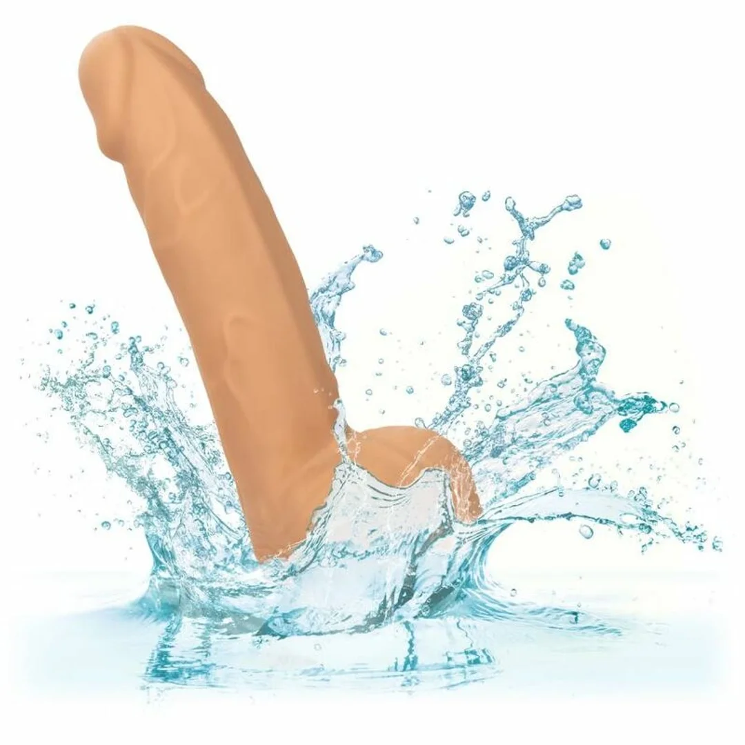 CalExotics Dong silikonowy 15,24 cm skora z przyssawką elastyczny — zdjęcie 4