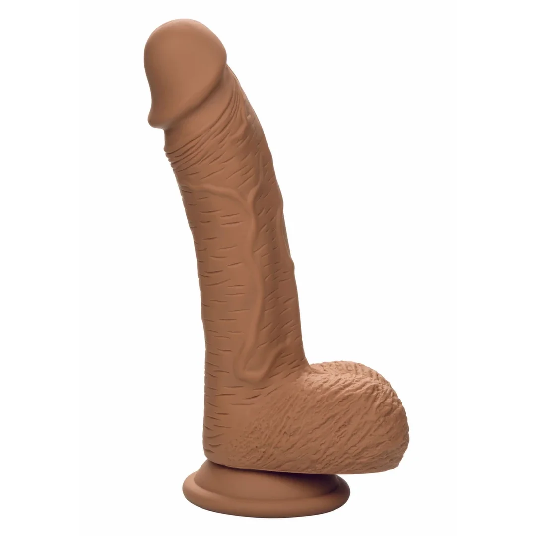 CalExotics Dual Density Silicone Stud 6.25" anatomiczny, silikonowy, z przyssawką — zdjęcie 7