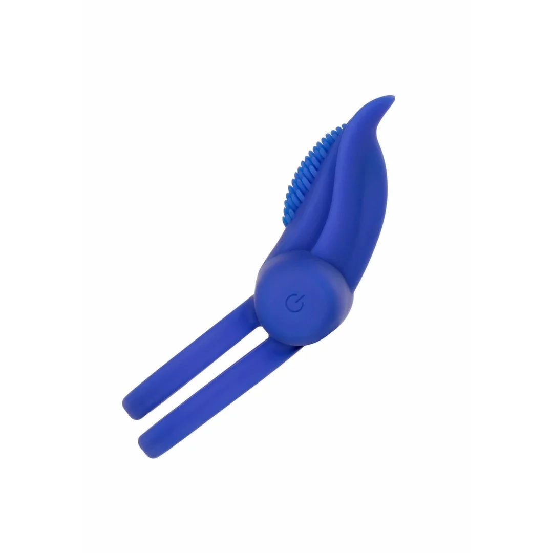 CalExotics Dual Pleaser Enhancer Recharge silikonowy pierścień wibracyjny z pilotem — zdjęcie 2