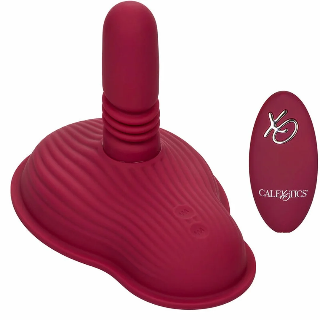 CalExotics Dual Rider czerwony - masażer dwusilnikowy z pilotem — zdjęcie 8
