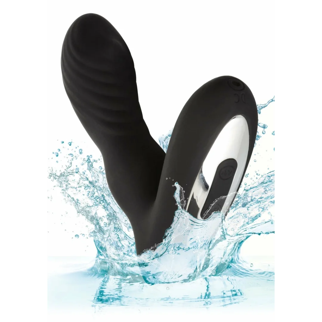 CalExotics Eclipse Roller Ball Probe silikonowy masażer z ruchomą kulką — zdjęcie 7