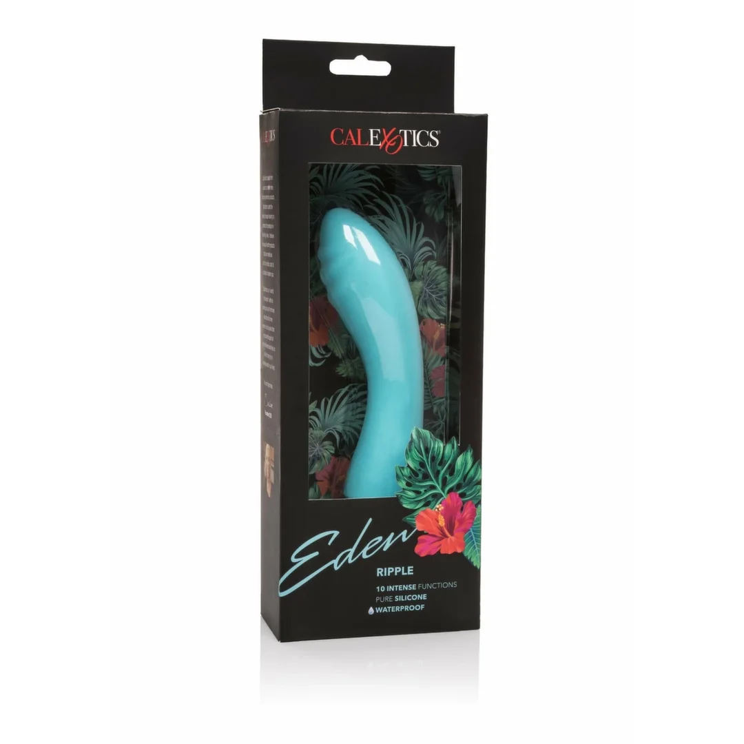 CalExotics Eden Ripple - ergonomiczny masażer z 10 trybami wibracji — zdjęcie 3